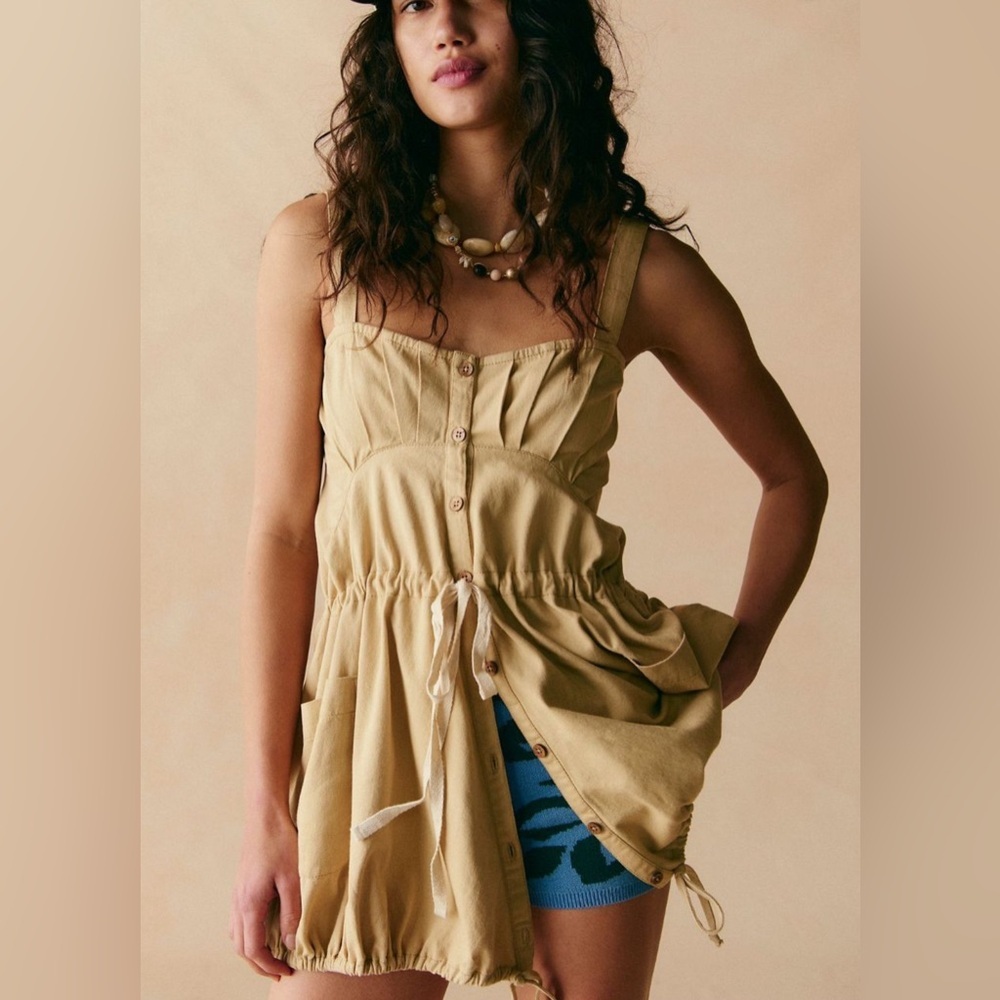 FREE PEOPLE TASTE OF SUN TUNIC TOP
